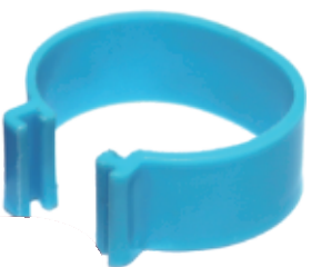 Plastic Poultry Leg Rings in Three Diameters - ERV-VI-AUX-00003