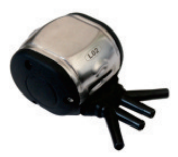 Pneumatic Milking Pulsator with Blue or Steel Cover - D - stainless-steel cover, alternative layout - ERV-DF-PUL-00009
