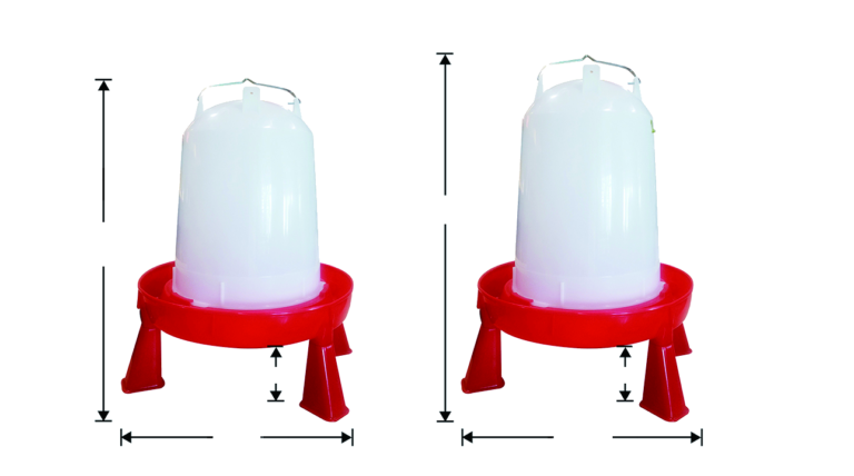 Raised Poultry Drinker, 11 L and 14 L
