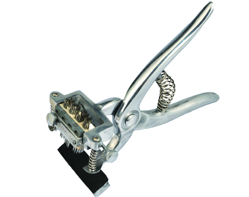 Rotating Livestock Tattooing Forceps