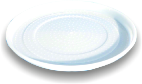 Round Plastic Poultry Feeding Plates
