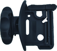 Screw-Tight Fence Insulator for Round Posts - ERV-VI-FEN-00007