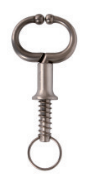 Self-Locking Stainless Steel Bull Holder - ERV-DF-CARE-00019