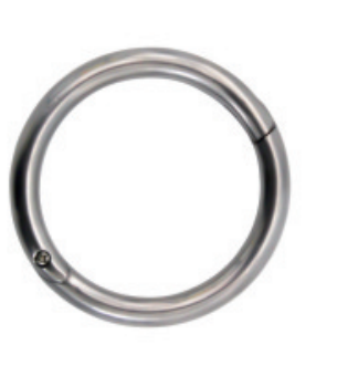 Self-Locking Stainless Steel Cattle Nose Ring - ERV-DF-EQP-00004