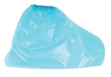 Short Disposable PE Shoe Covers for Adults - ERV-DF-FRM-00008