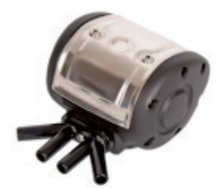 Silver-Cover Pneumatic Milking Pulsator - C - 4 plastic ports - ERV-DF-PUL-00008