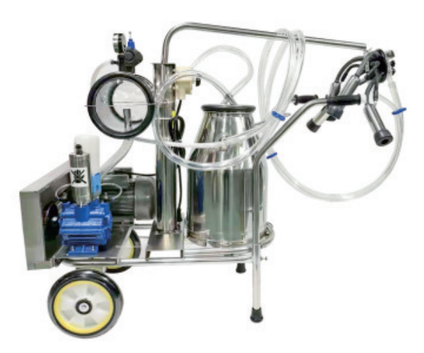 Single-Unit Mobile Milking Machine 1.1 kW