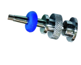 Stainless Steel Insemination Gun with Ring - Ring detail