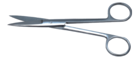 Stainless Steel Operating Scissors - Configuration A - ERV-VI-SRG-00013
