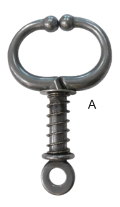 Stainless Steel Screw-Type Bull Holder - ERV-VI-HUS-00018