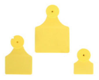 Two-Piece TPU Cattle Ear Tags - ERV-DF-ID-00003