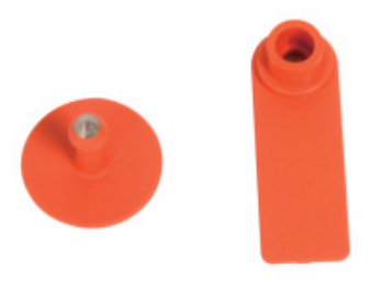 Two-Piece TPU Goat Ear Tags 18 x 52 mm - ERV-DF-ID-00007