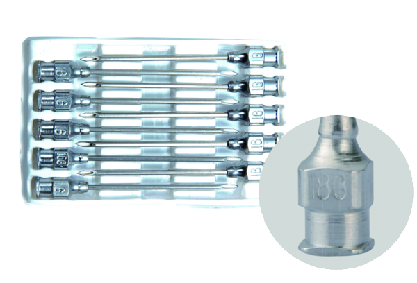 Veterinary Needles, 10 per Box with a storage box