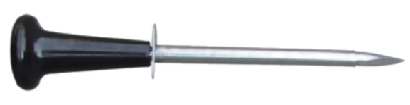 Veterinary Trocar with Black Handle - ERV-VI-SRG-00010