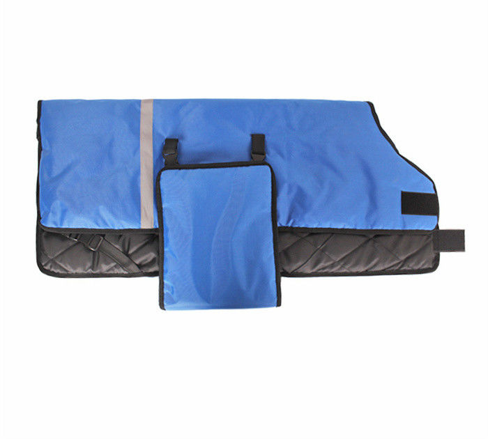 Calf jacket belly-cover arrangement