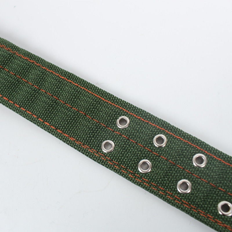 Cow collar adjustment eyelets