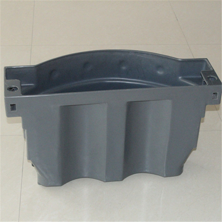 Calf feeder rear and open container
