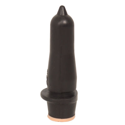 Slim black feeding teat