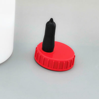 Slim feeding teat installed in a cap