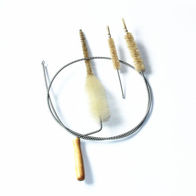 Flexible dairy cleaning brush set