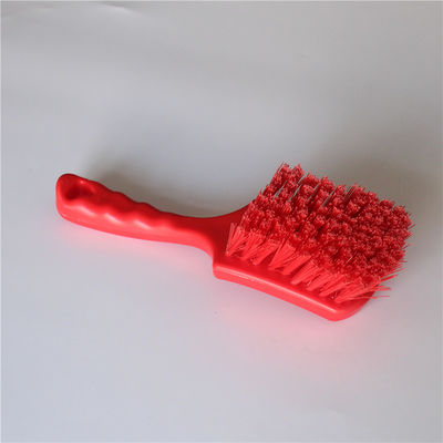 Handled milk bucket brush bristle face