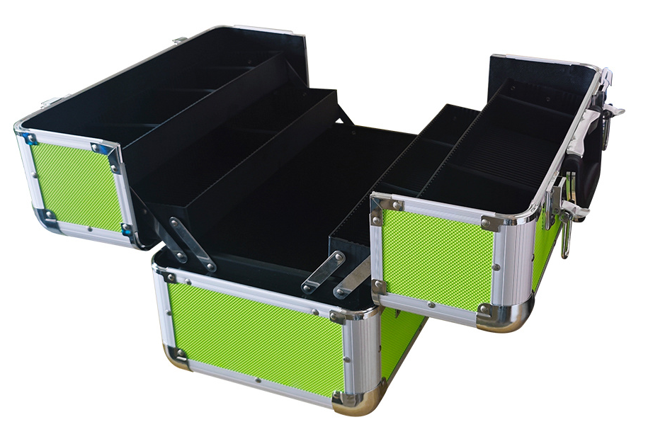 Expandable Aluminium Instrument Case with Trays - ERV-VI-DIA-00006
